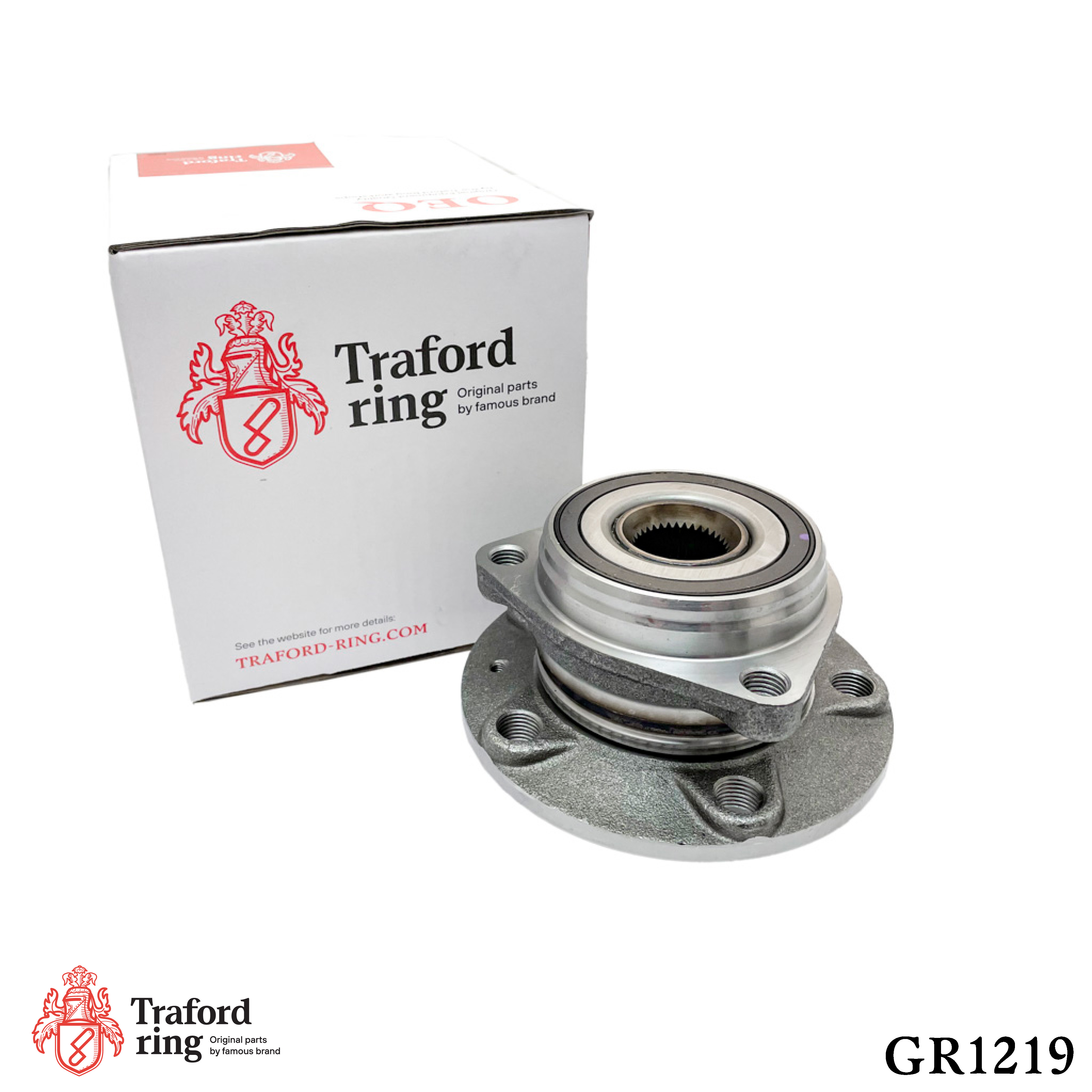Ступица Колеса, Skoda Octavia A7 (13-)/vw Golf (12-)/Tiguan (16-) (перед. в сборе с подшип.) - TRAFORD RING GR 1219
