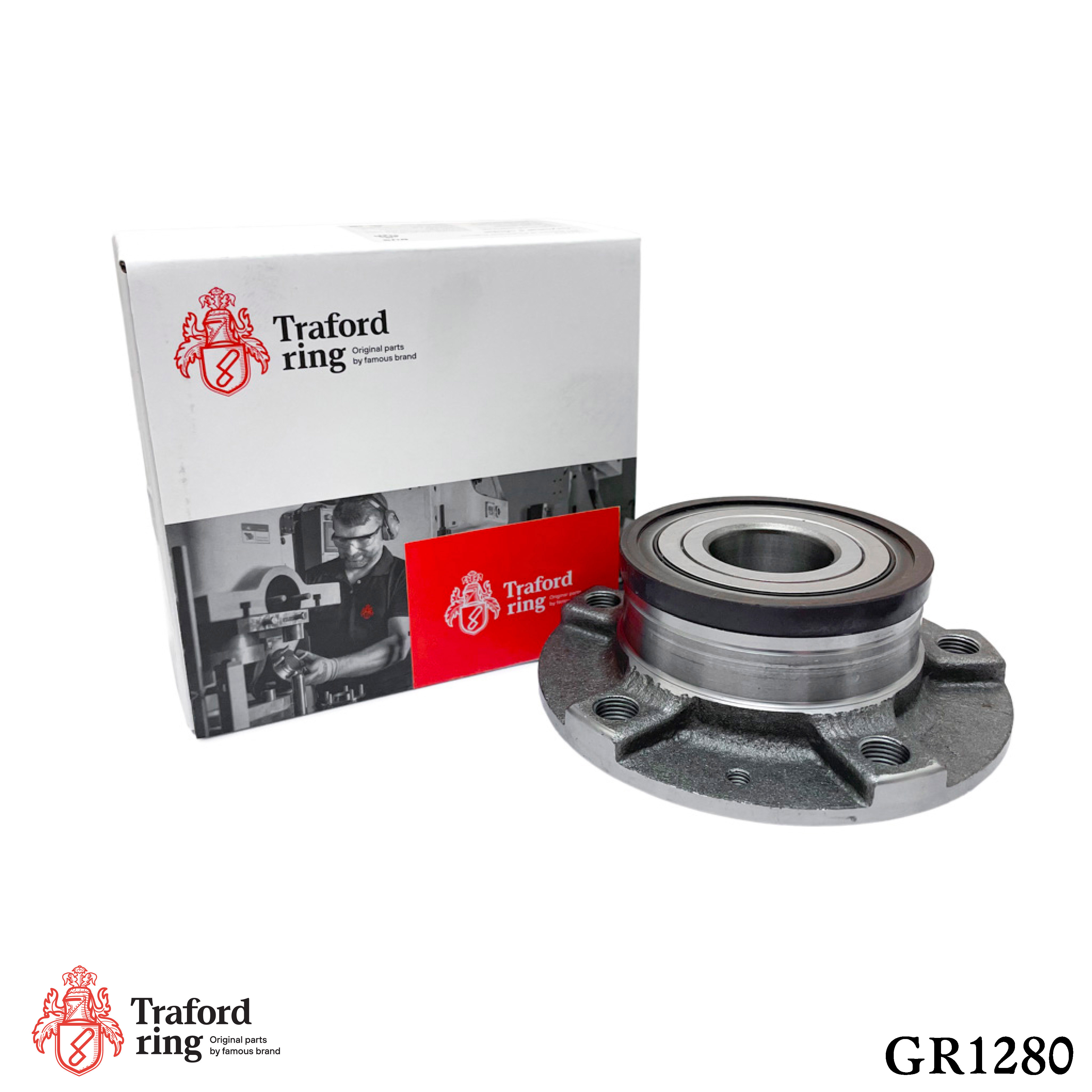 Ступица Колеса, Peugeot 407 (04-)/Citroen C5 (08-) (задн. в сборе с подшип.) - TRAFORD RING GR 1280