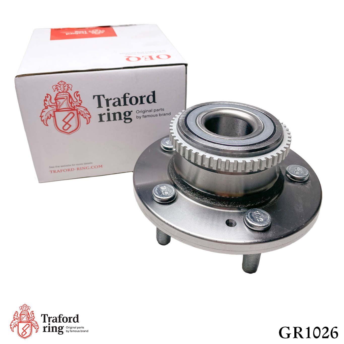Ступица Колеса, Hyundai Santa Fe (00-) ABS (задн. в сборе с подшип.) - TRAFORD RING GR 1026