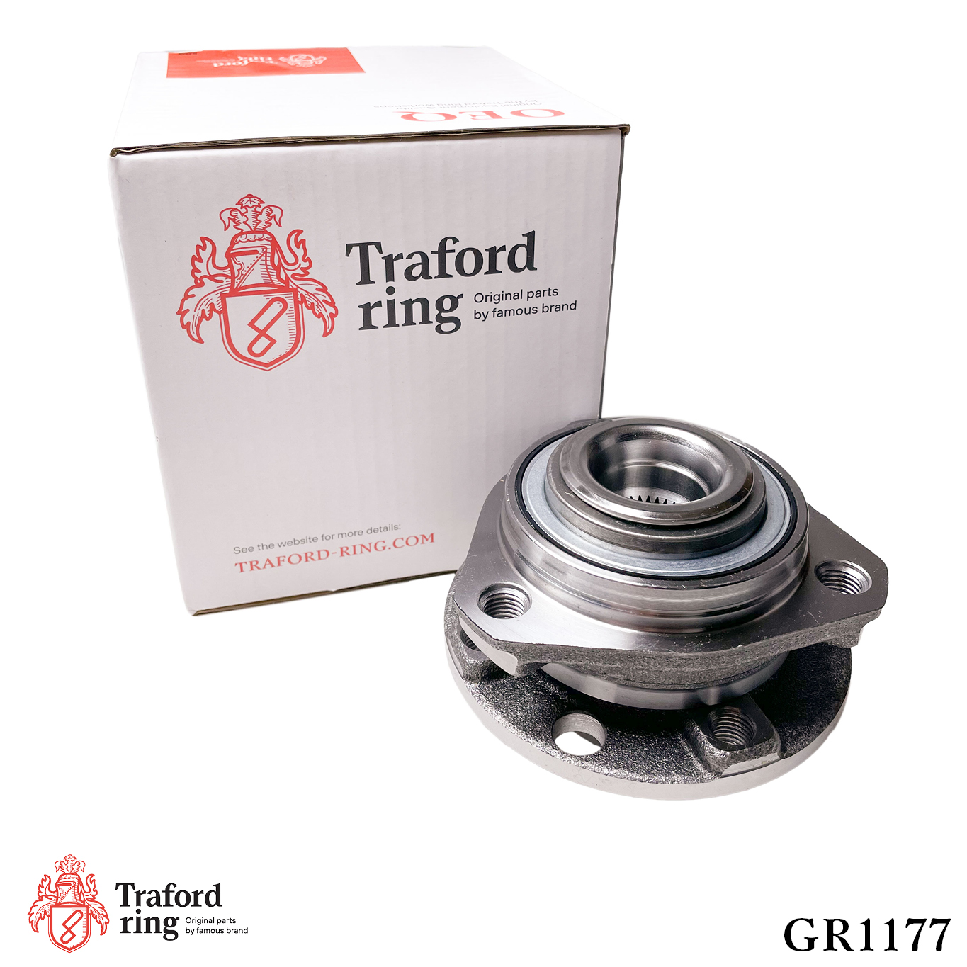Ступица Колеса, Opel Astra g (98-) (4 holes without abs) (перед. в сборе с подшип.) - TRAFORD RING GR 1177