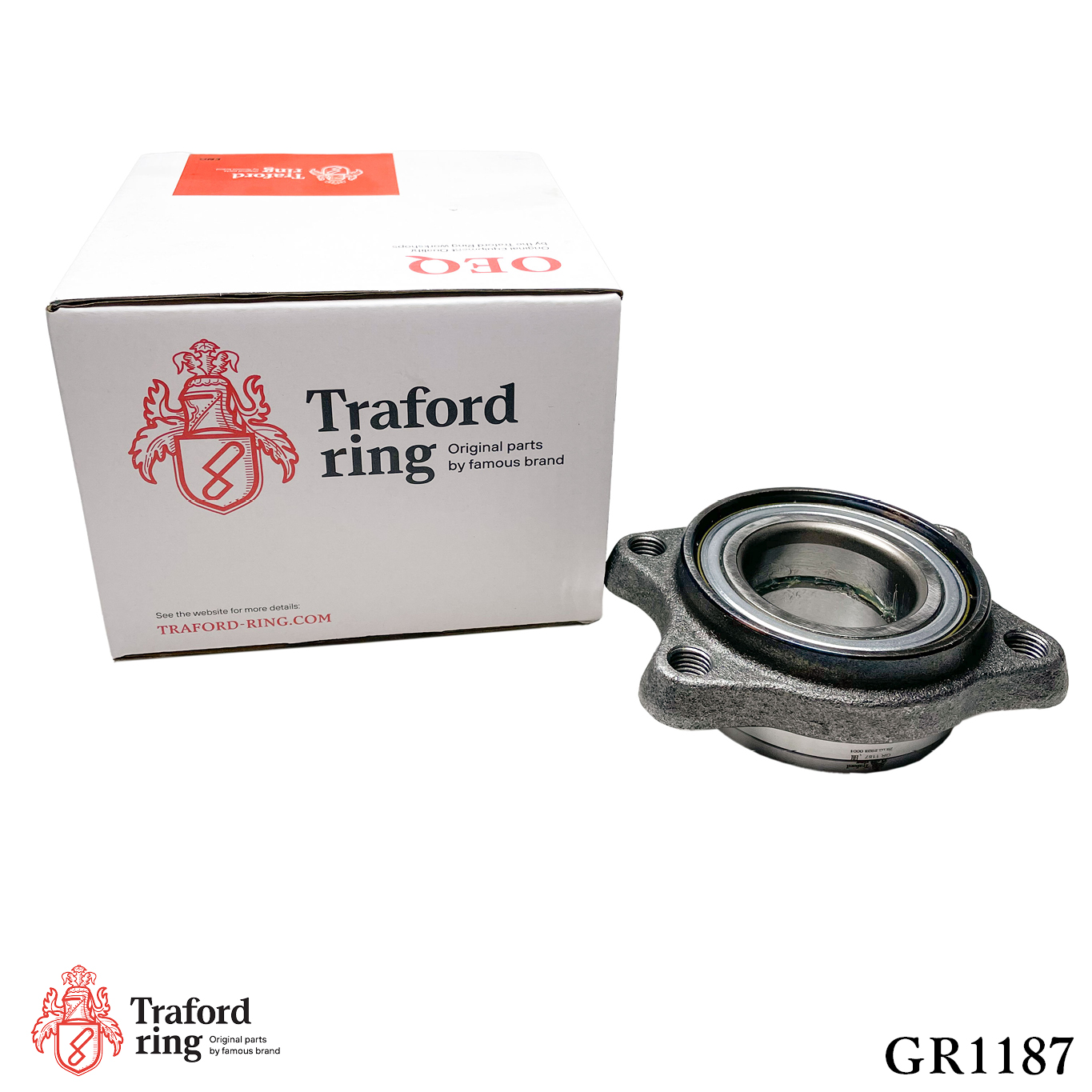 Ступица Колеса, Audi A6 Quattro (04-) (85 mm) (перед. с подшип.) - TRAFORD RING GR 1187
