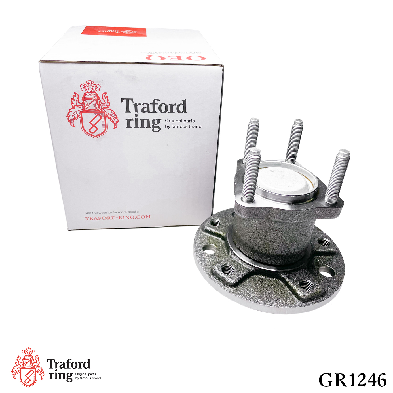Ступица Колеса, Opel Astra g (98-) (5 holes without abs) (задн. в сборе с подшип.) - TRAFORD RING GR 1246