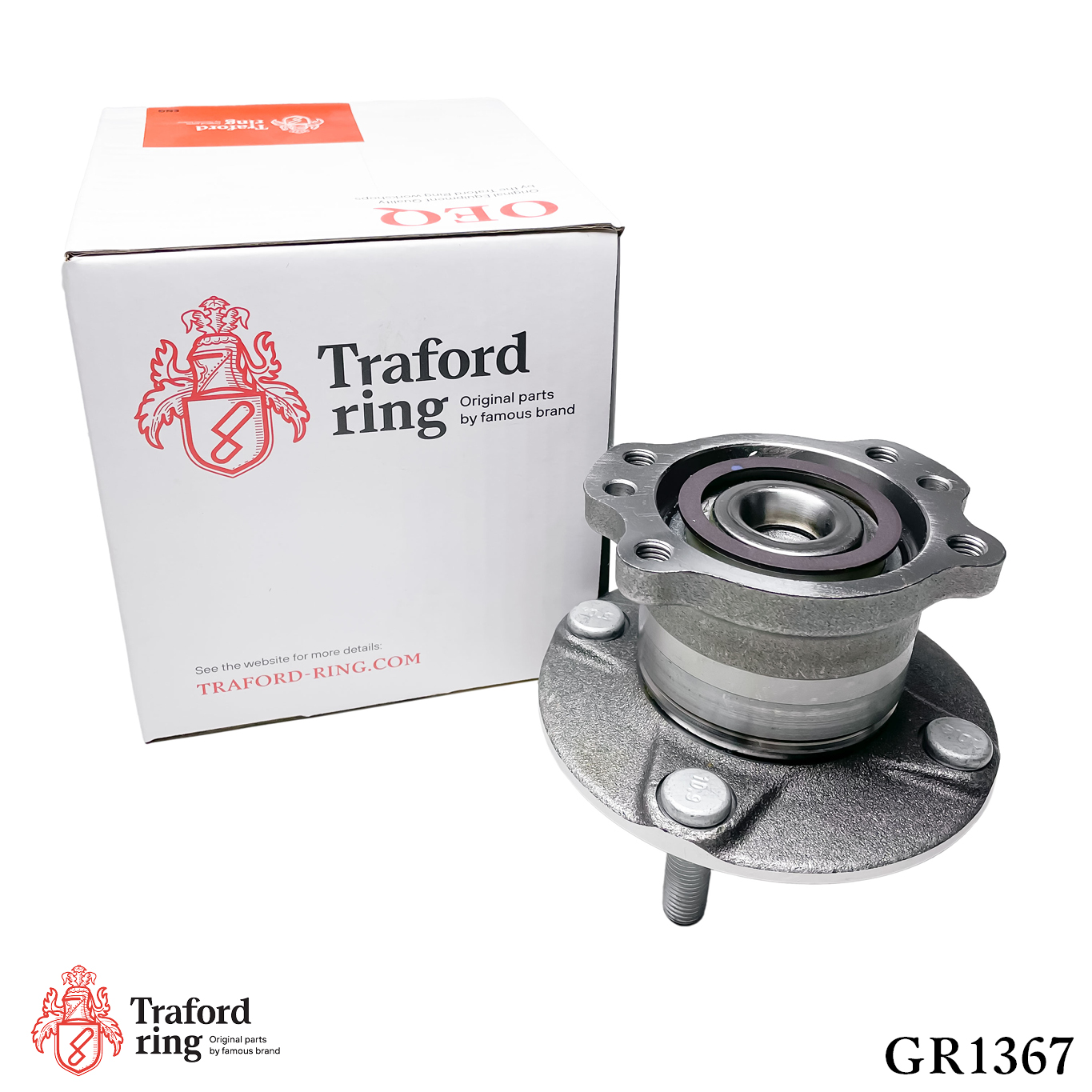 Ступица Колеса, Ford Ecosport (13-) (задн. в сборе с подшип.) - TRAFORD RING GR 1367