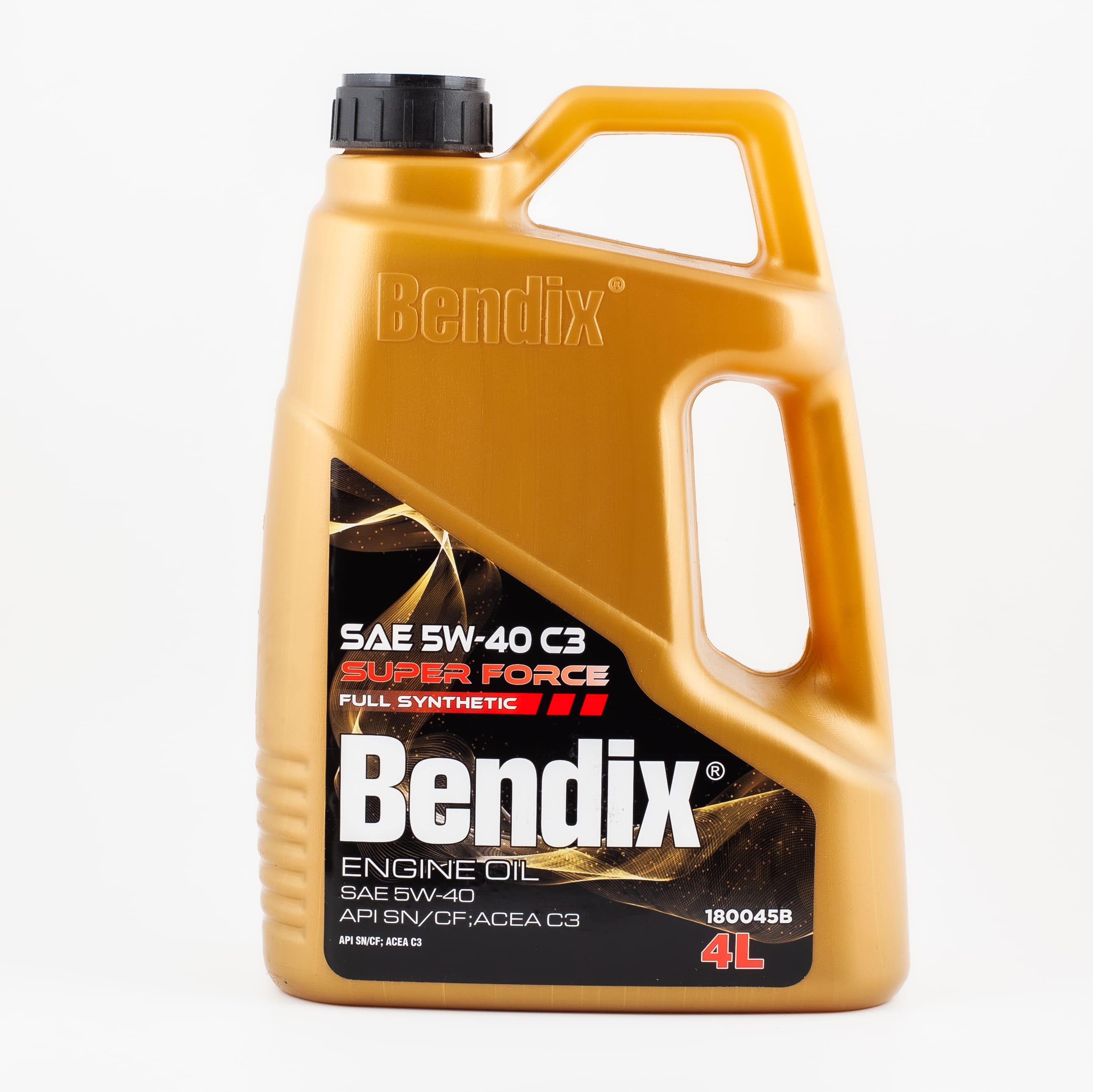 Super force 5w-40 C3 sn/cf Масло моторное синт. (4l) - Bendix 180045B