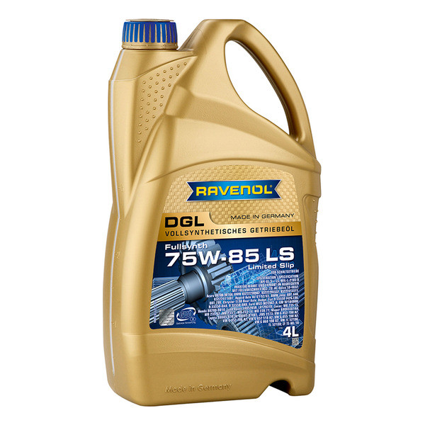 Масло трансмиссионное dgl 75w-85 4л синтетика RAVENOL 1221107004 13289₽