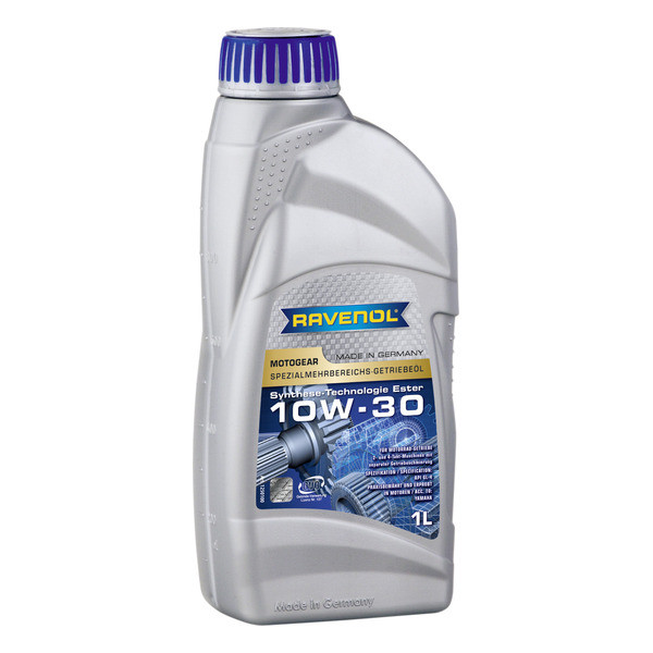 Трансмиссионное масло motogear sae 10w-30 gl-4 1л new RAVENOL 1250100001 1542₽
