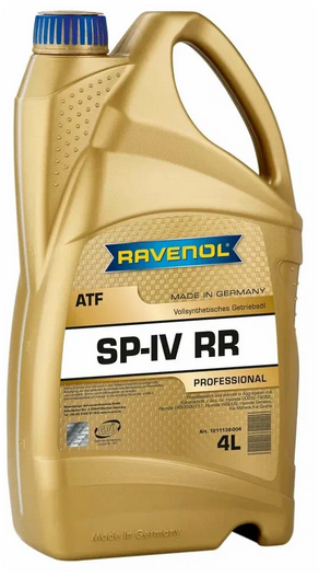 Масло траснсмиссионное atf sp-iv rr 4л синтетикапао RAVENOL 1211138004 8033₽