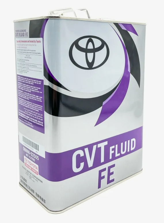 Масло трансмиссионное cvt fe thailand 4л Toyota 0888681875 9333₽