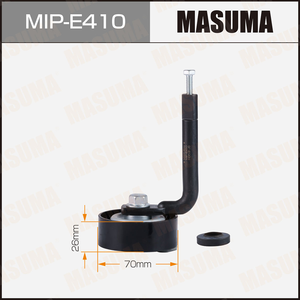 Навесное оборудование mip-e410 ролик обводной ремня привода /m57d30 - Masuma MIPE410