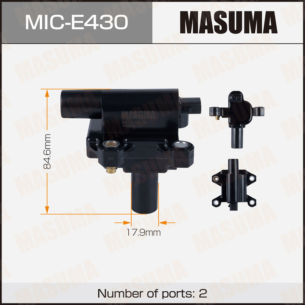 Катушка зажигания mic-e430 ssangyong kyron / E23 - Masuma MICE430