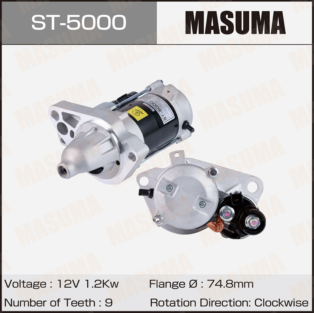Стартер st-5000 / honda / (12v/1.2kw) - Masuma ST5000