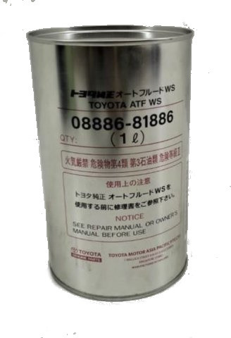 Atf type ws 1л авт транс синт масло Toyota 08886-81886 2973₽