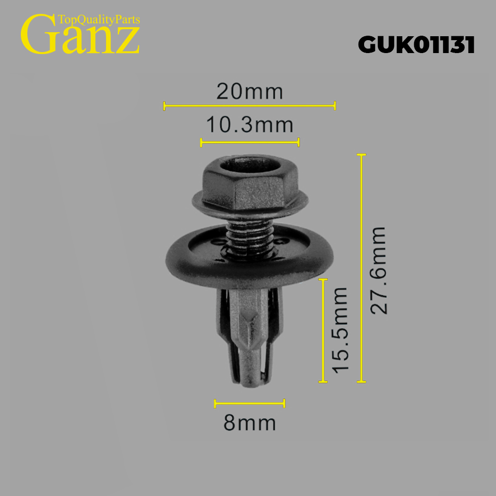 Клипса универсальная - GANZ GUK01131