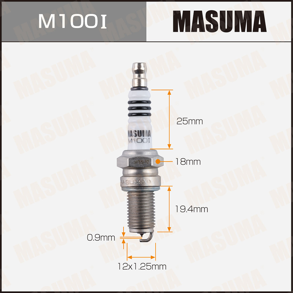 Свеча зажигания iridium (dpr7eix-9) - Masuma M100I