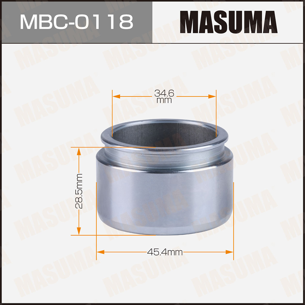 Поршень тормозного суппорта mbc-0118 d-45.4, p452901 / front / - Masuma MBC0118