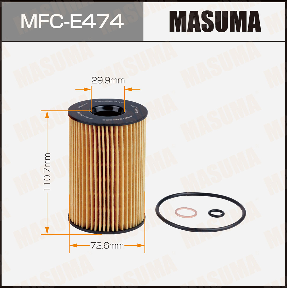 Фильтр масляный mfc-e474 oe32001 LHD - Masuma MFCE474
