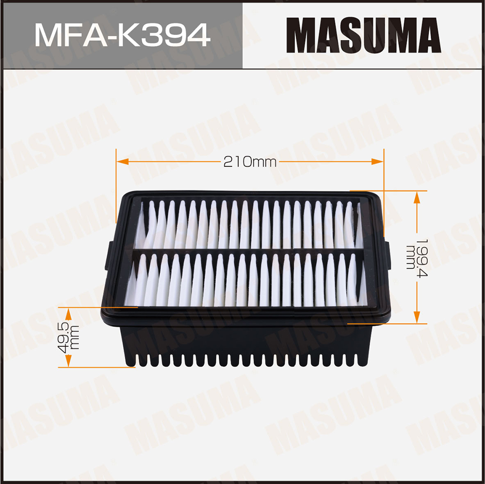 Воздушный фильтр mfa-k394 LHD - Masuma MFAK394