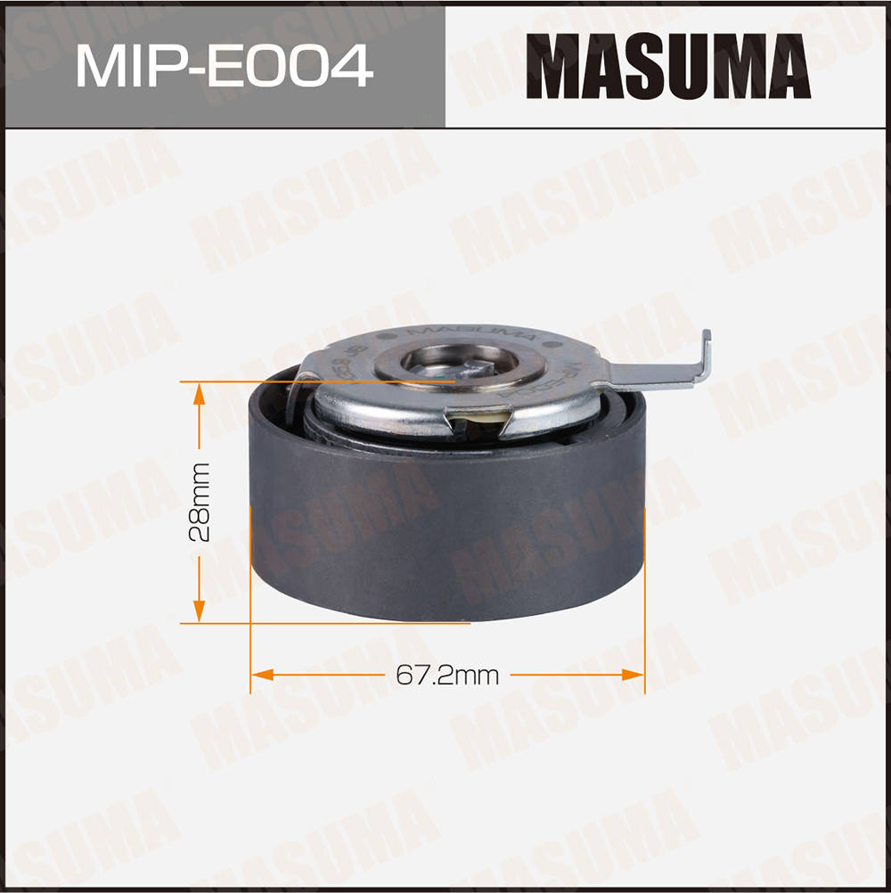 Навесное оборудование mip-e004 ролик натяжной ремня грм, casa, cata, bkn, ASB - Masuma MIPE004