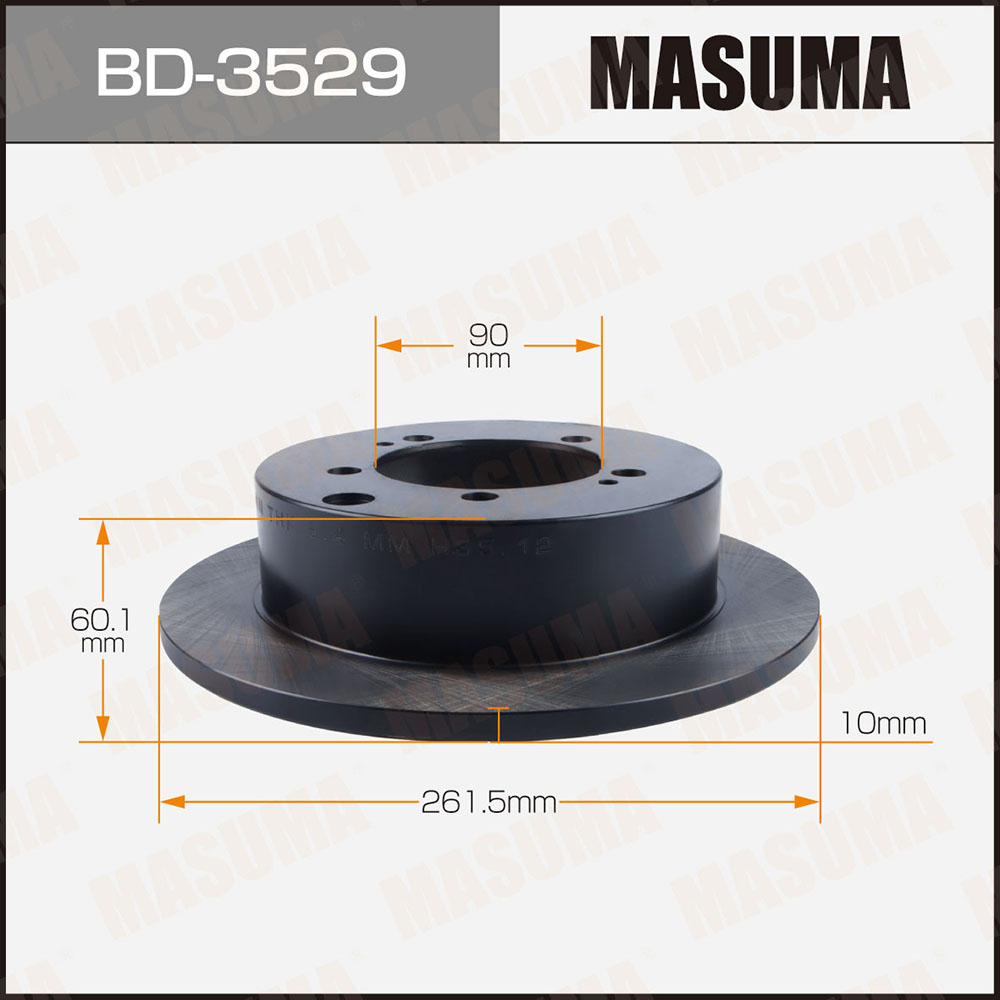 Диск тормозной BD-3529 (1/2)
