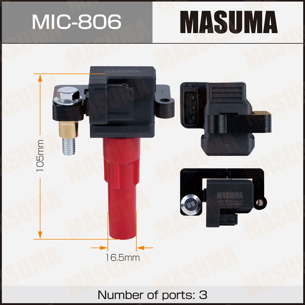 Катушка зажигания mic-806 outback / ez36 - Masuma MIC806