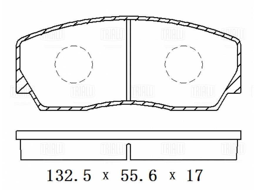 Колодки торм. для а/м с 4-порш. суппортами AP Racing (аналог frp216) (pfr 6016) PRO - Trialli PFR 6016