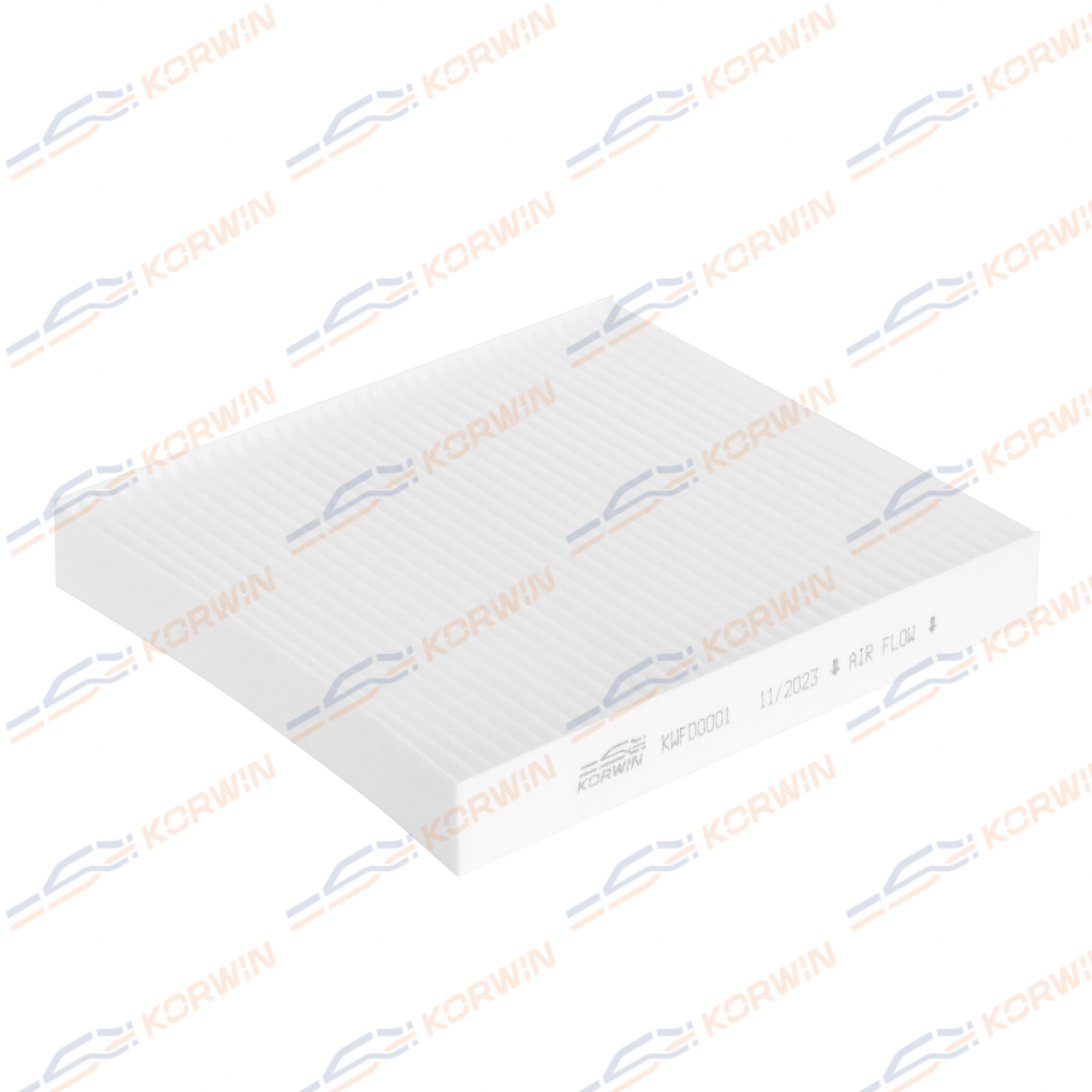 Фильтр салонный Mitsubishi Lancer >08/Outlander II >08/Peugeot 4007/C-Crosser - KORWIN KWFD0001