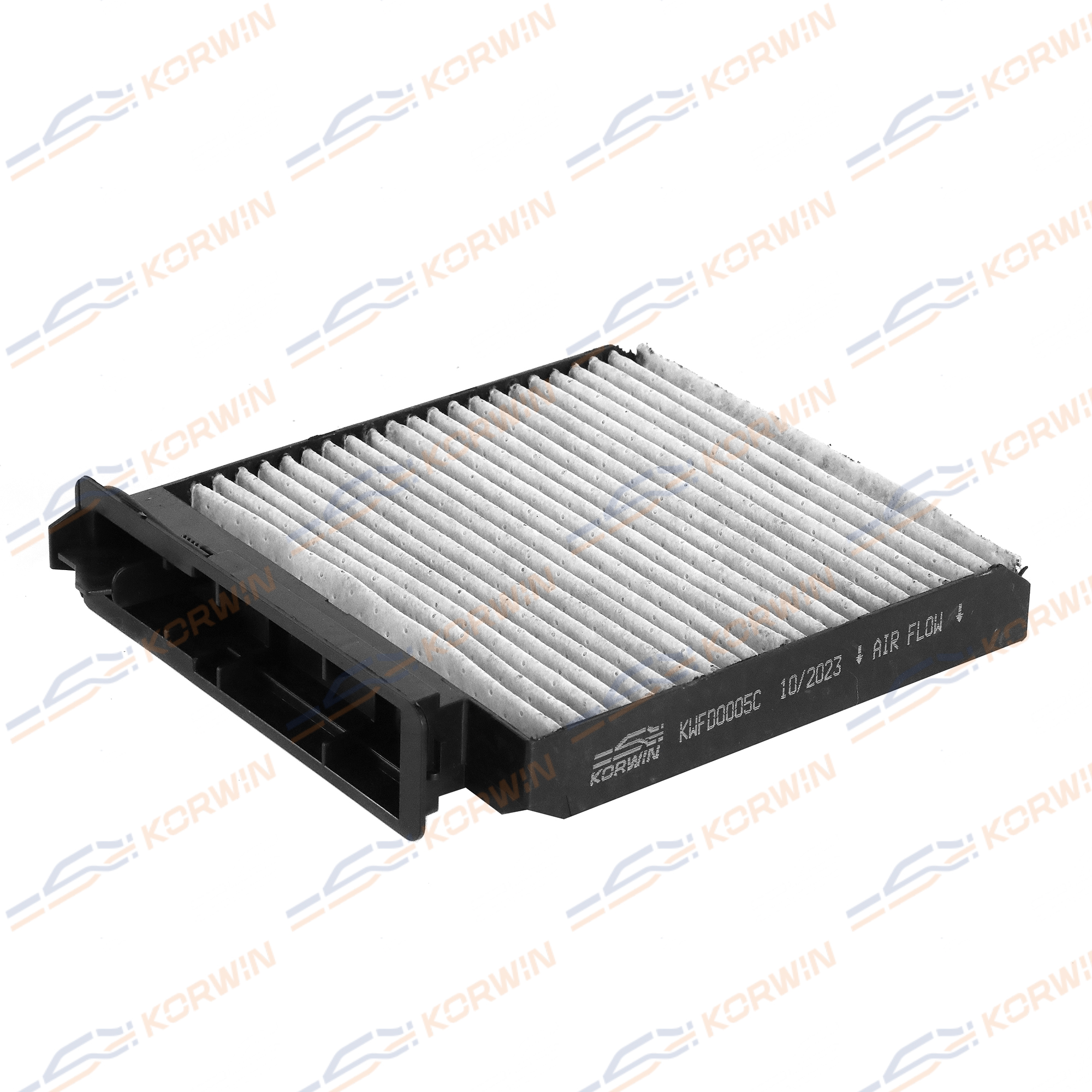 Фильтр салонный угольный Renault Duster/Logan/Sandero/Nissan Note/Lada Largus - KORWIN KWFD0005C