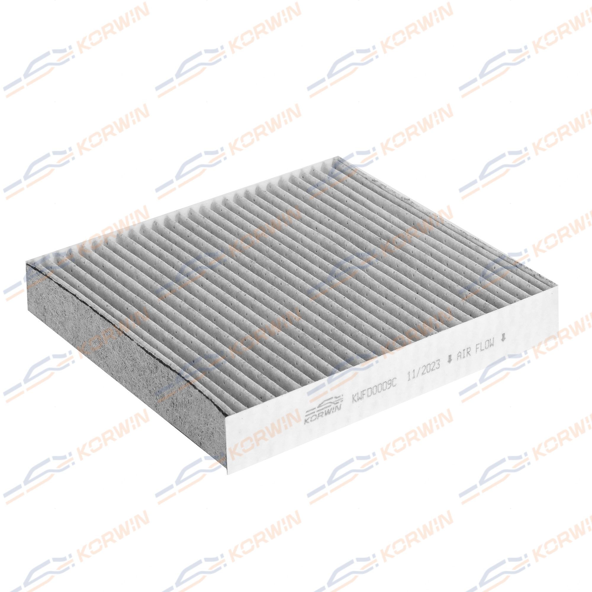 Фильтр салонный угольный Renault Logan II 13-/Sandero II 13-/Clio IV - KORWIN KWFD0009C