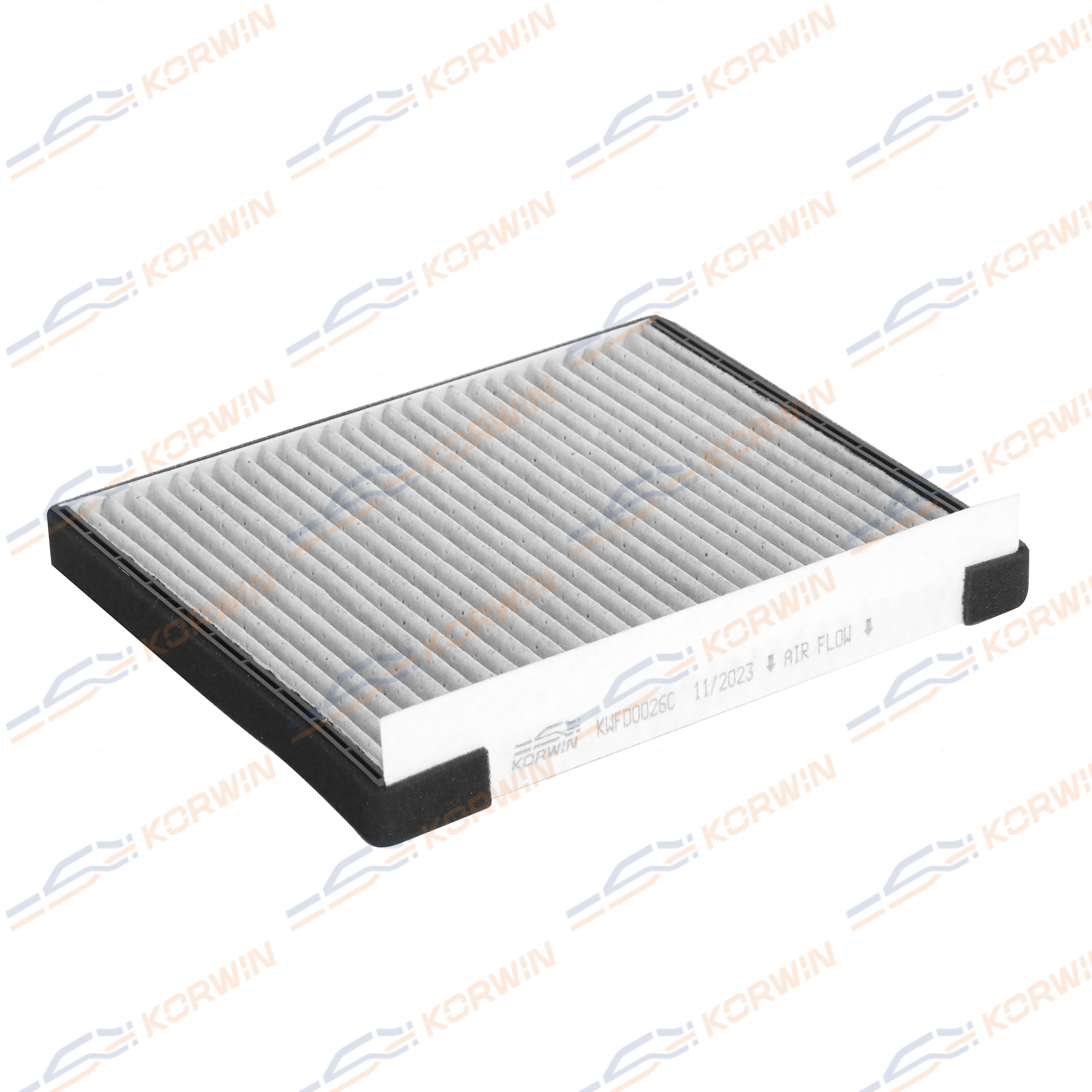 Фильтр салонный угольный Hyundai Accent III (mc) 10- - KORWIN KWFD0026C