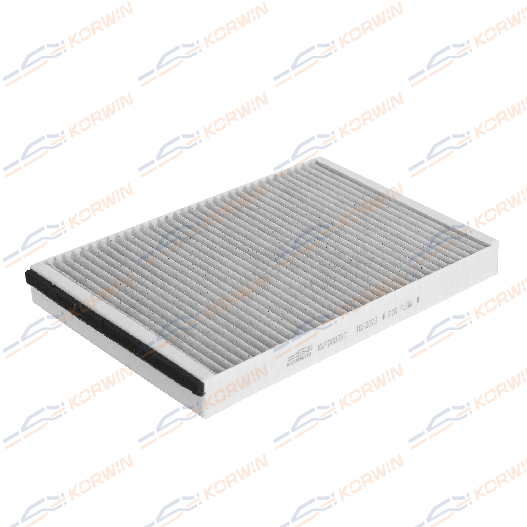 Фильтр салонный угольный Opel Astra (g/h) 98-10/Zafira a 99-05 - KORWIN KWFD0039C
