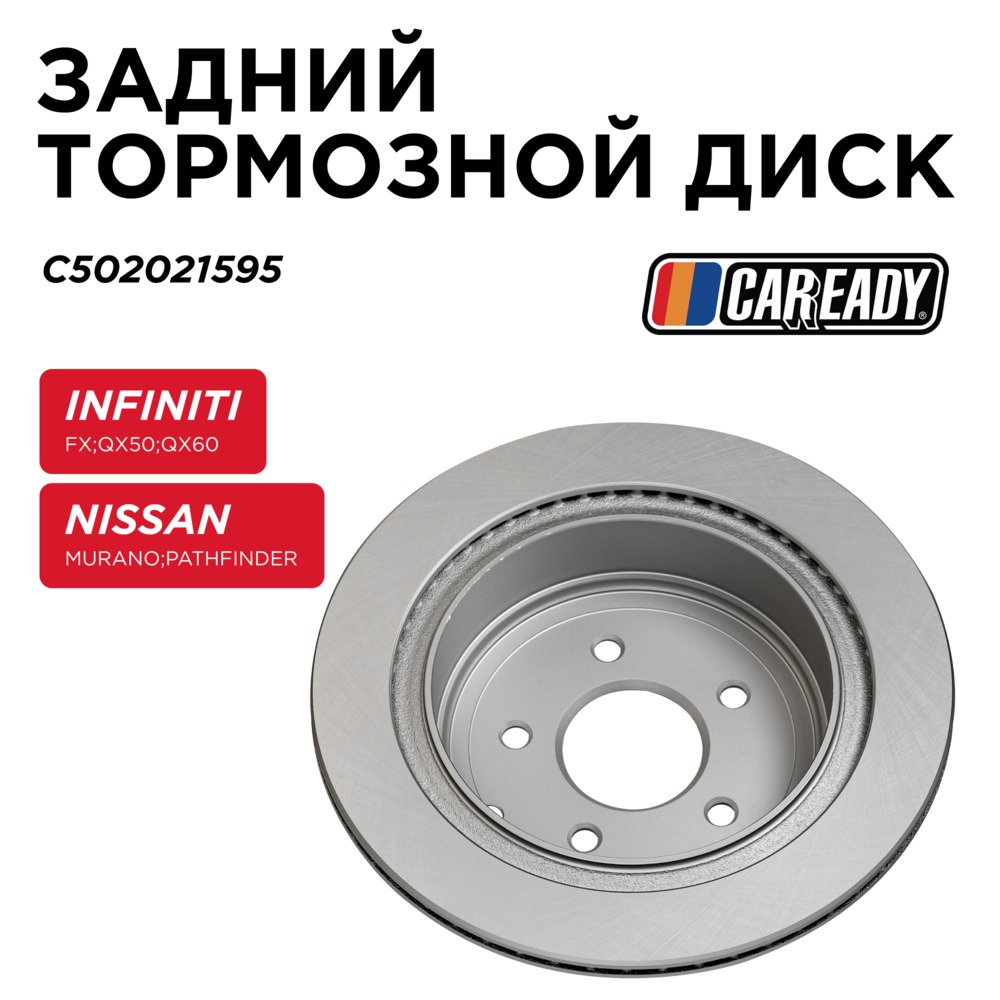 Задний тормозной диск - CAREADY C502021595
