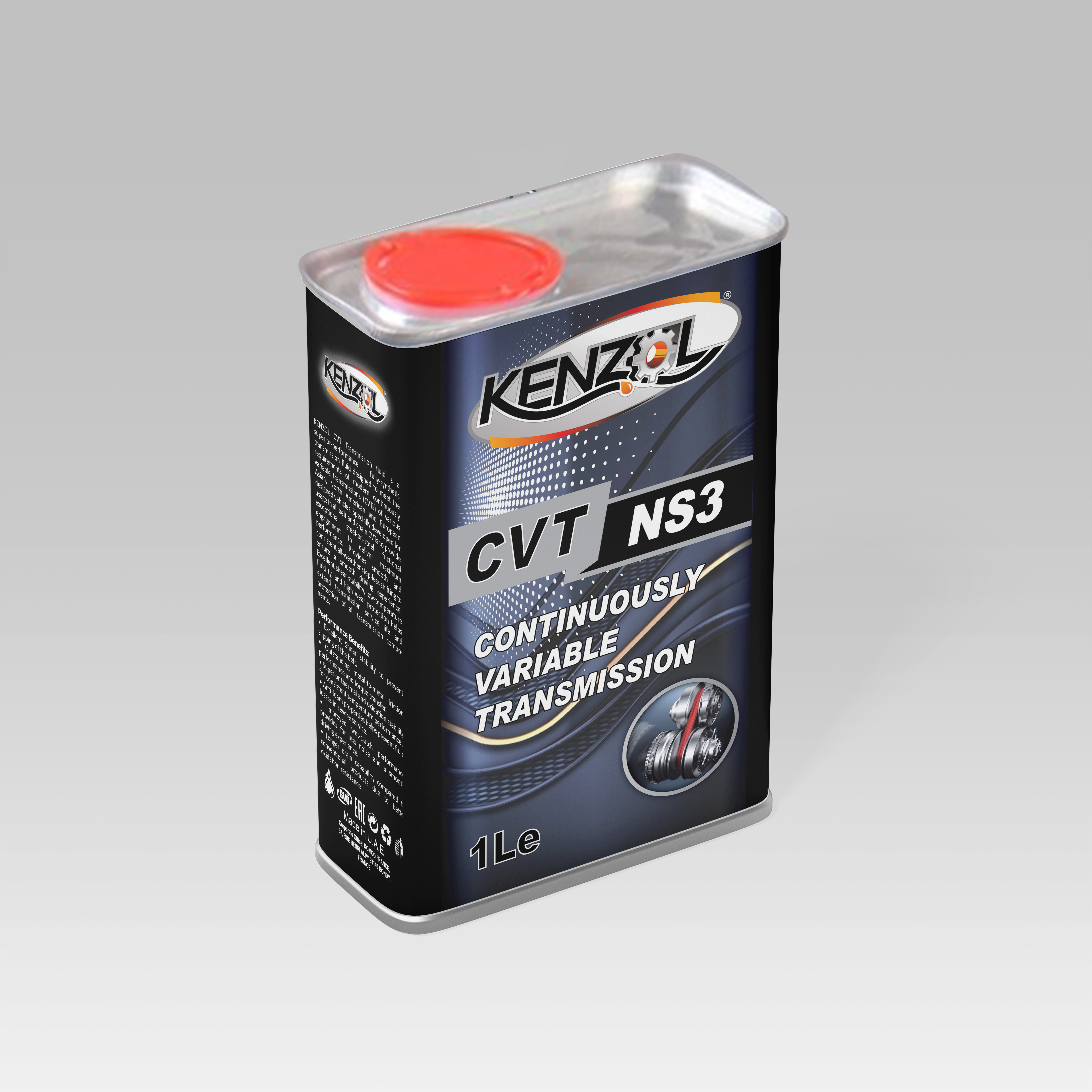 Масло трансмиссионное CVT NS3 (METAL) 1L - KENZOL 1100127
