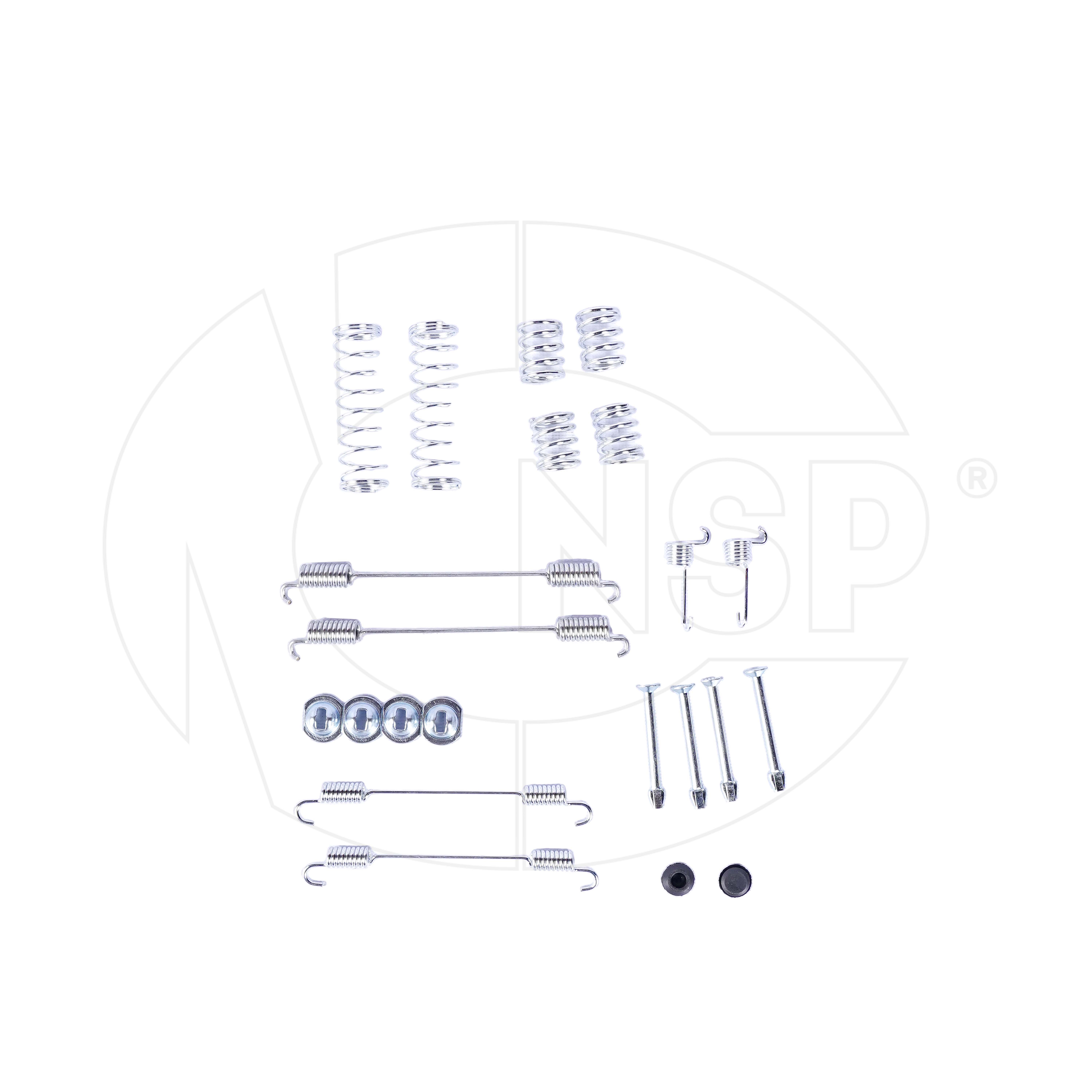 Ремкомплект тормозных колодок задних renault Duster i (12-20) NSP NSP07440269087R