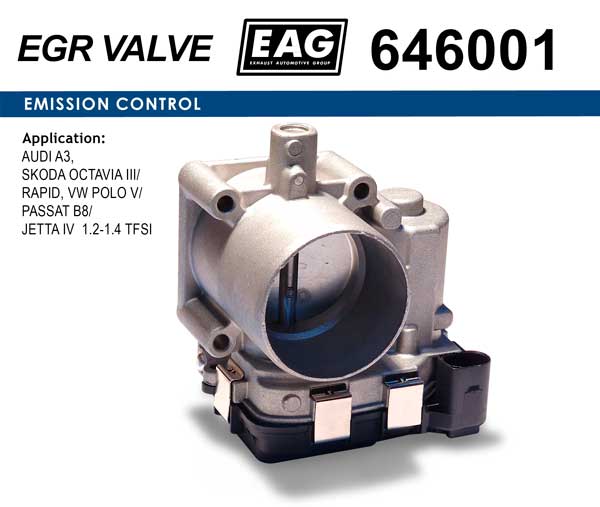Дроссельная заслонка - EAG 646001