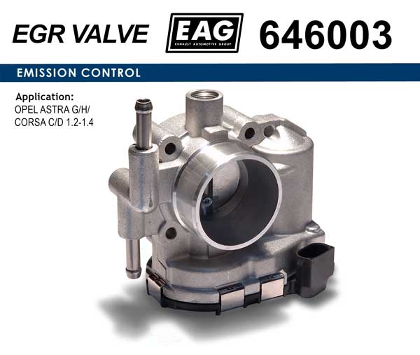 Дроссельная заслонка - EAG 646003