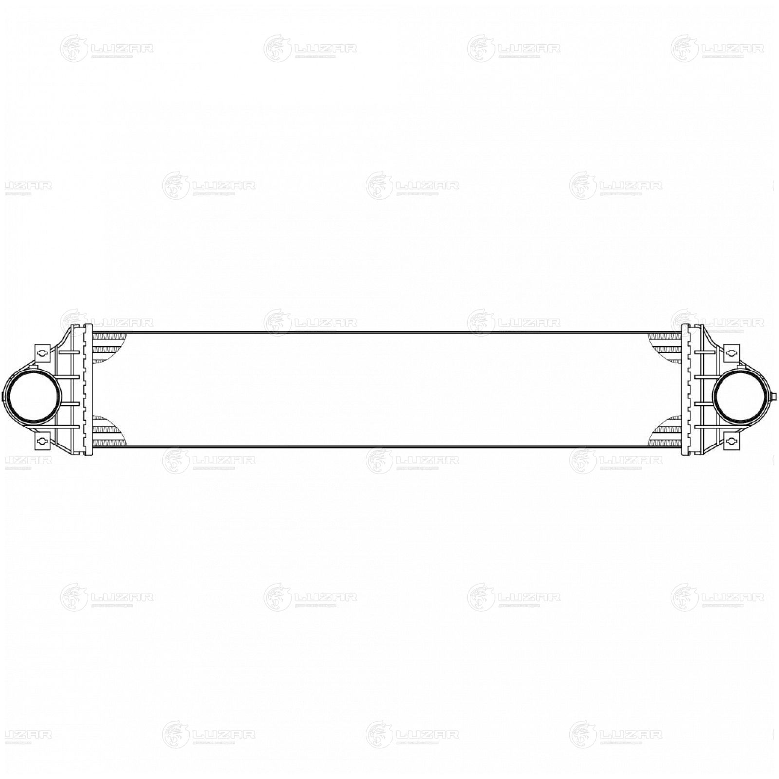 ОНВ (радиатор интеркулера) для а/м Geely Coolray (19-) 1.5t Luzar LRIC 3030