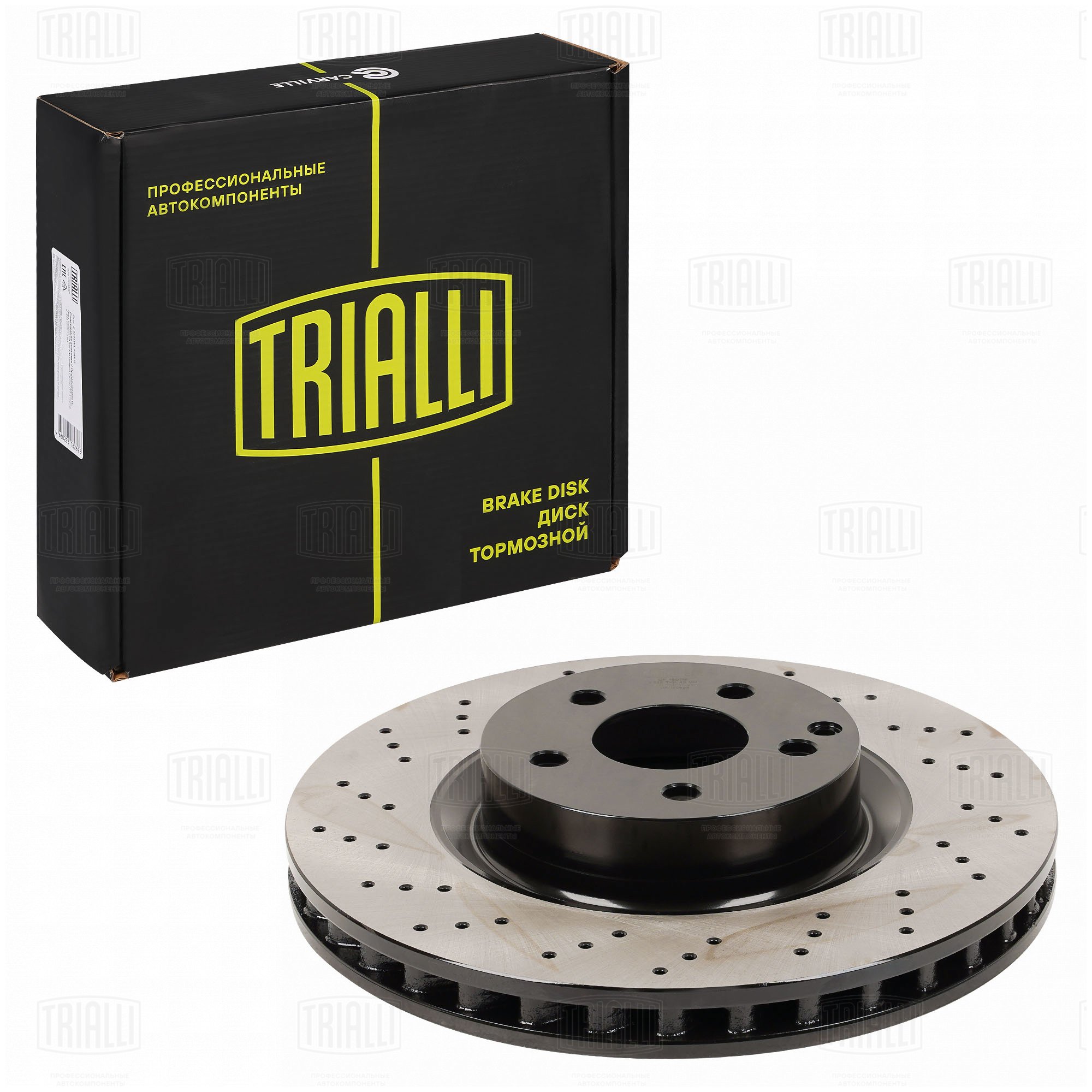 Диск тормозной | перед | - Trialli DF 150118