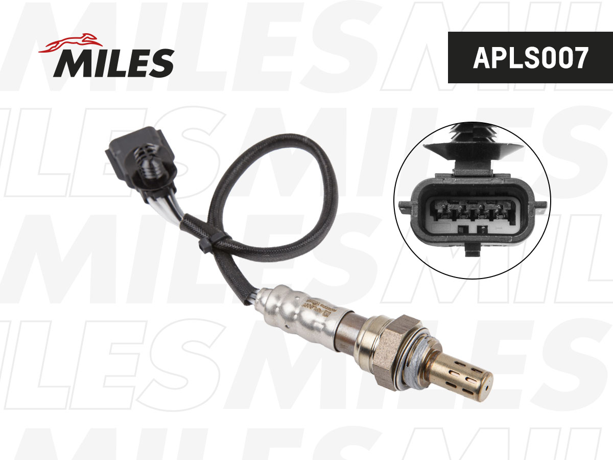 Лямбда-зонд renault Logan LS 8V 2007-2015 Sandero BS0 8V 2009-2014 Sandero Stepw - Miles APLS007