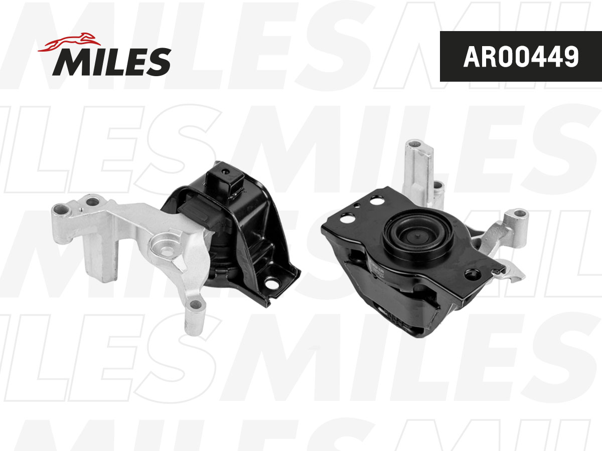 Опора двигателя nissan qashqai j10e 07-14 4WD (без кронш.под демпфер) - Miles AR00449
