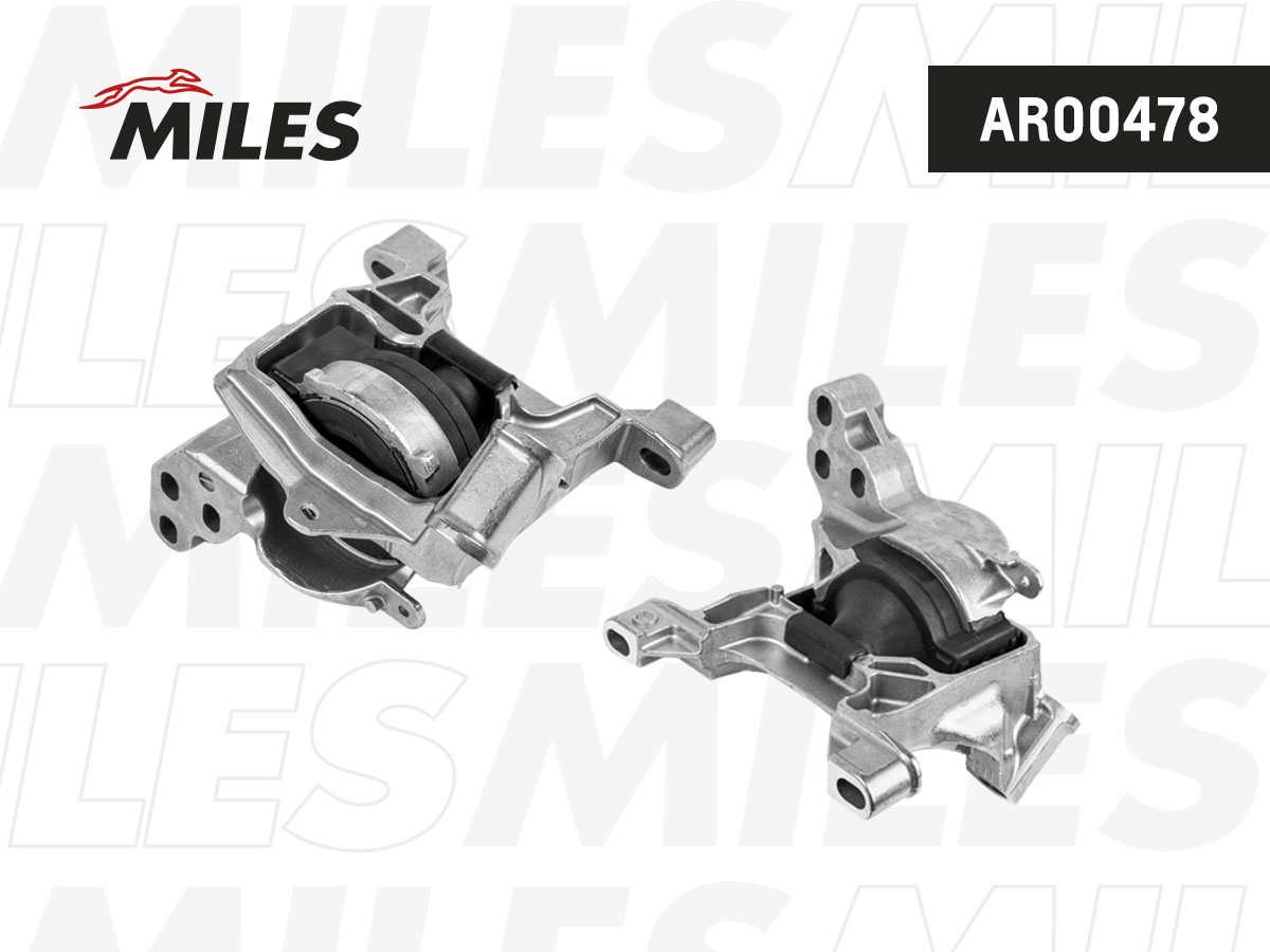 Опора двигателя mazda 3 bm/bn/6 gj/cx-5 12- прав.(гидравл) - Miles AR00478