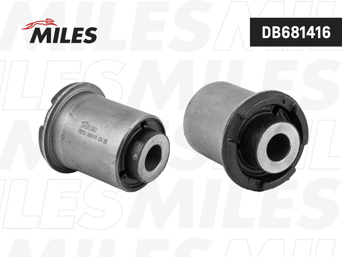 Сайлентблок рычага mitsubishi l400 space gear 94-01пер.подв.задн. - Miles DB681416