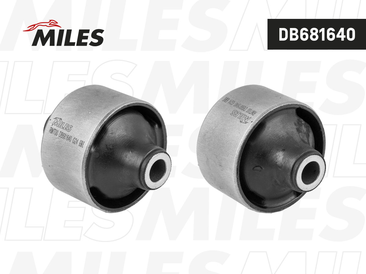 Сайлентблок рычага подвески hyundai: trajet 00- - Miles DB681640
