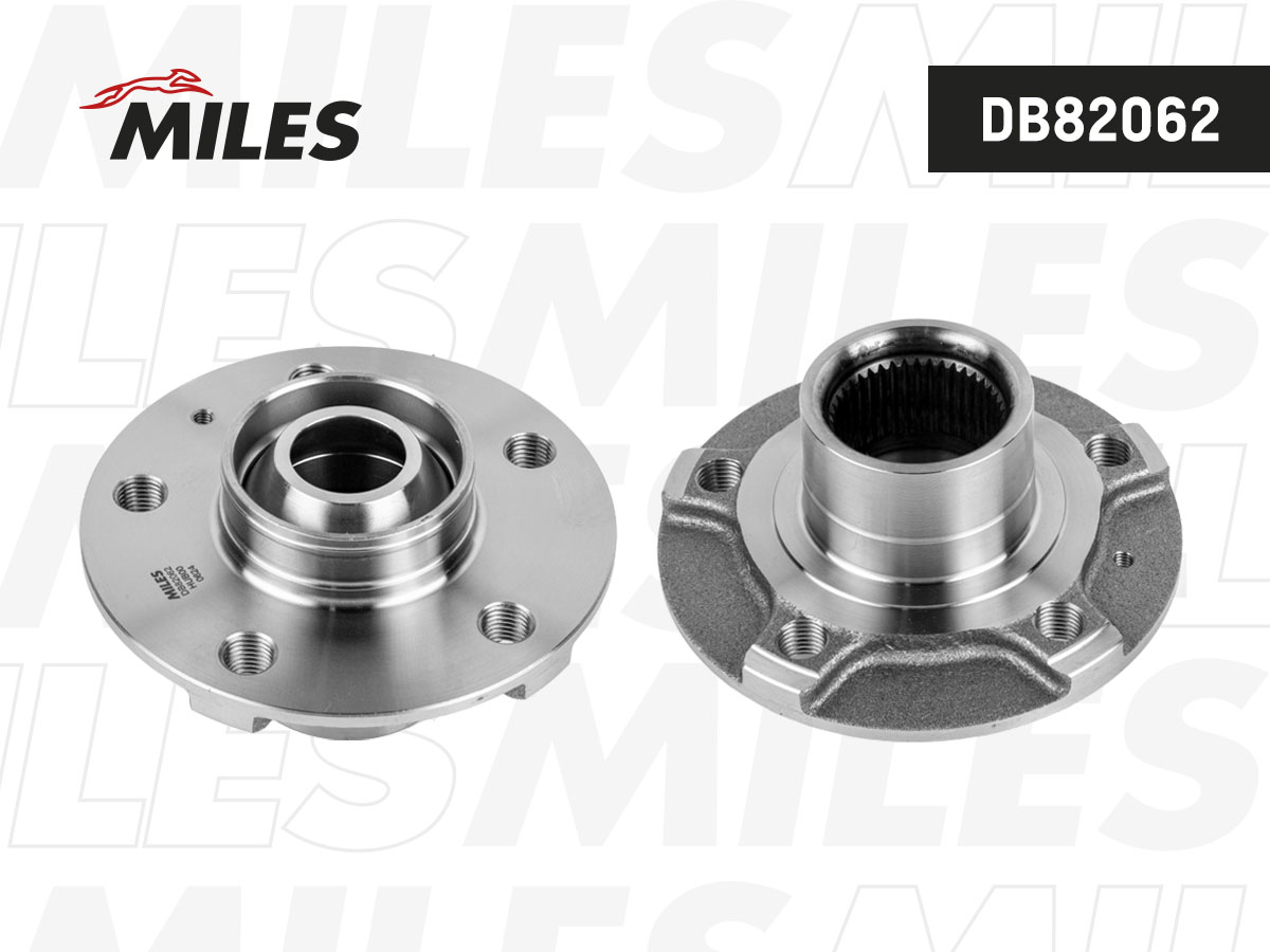 Ступица колеса audi a4/a5/a6/a7/a8/q5/rs4/rs5/rs6/rs7/r8 пер./4WD зад. - Miles DB82062