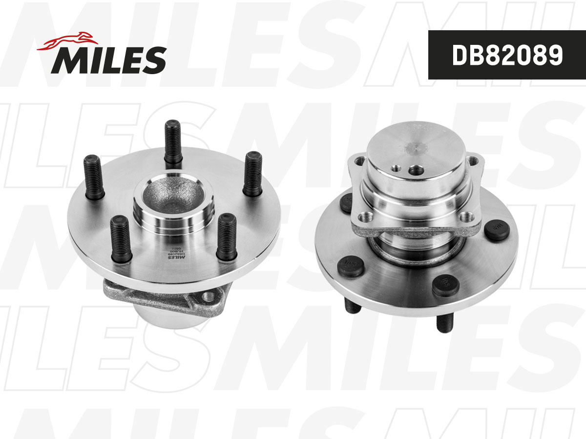Ступица с подшипником Geely Emgrand EC7 (fe-1/fe-2) (2008-2016) зад. +abs - Miles DB82089