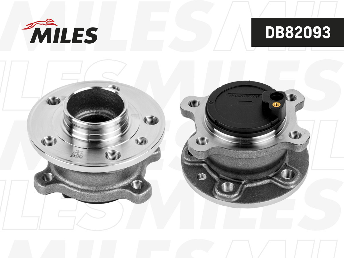 Ступица с подшипником volvo s60/s80/xc70 06- зад. - Miles DB82093