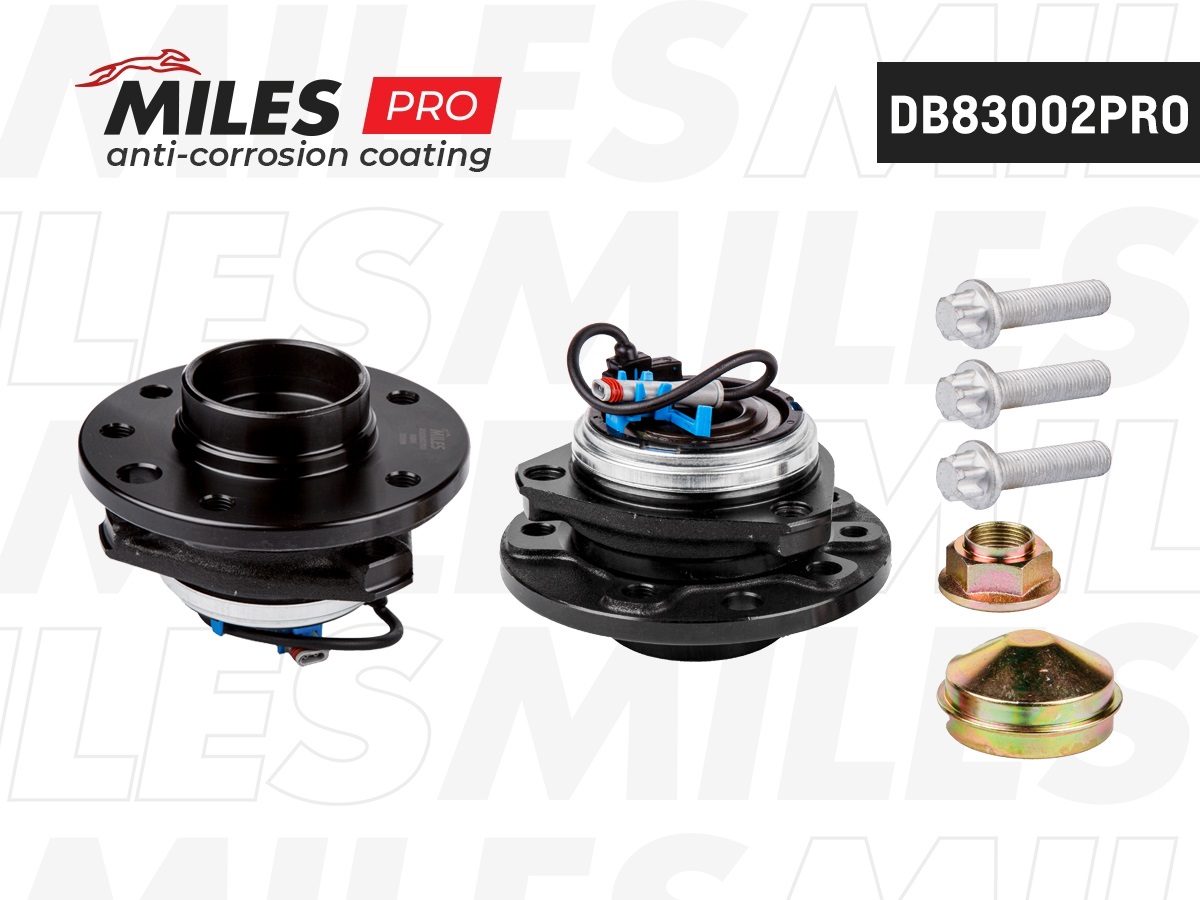 Ступица колеса с подшипником - Miles DB83002PRO