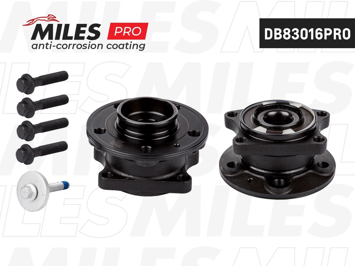 Ступица колеса с подшипником - Miles DB83016PRO
