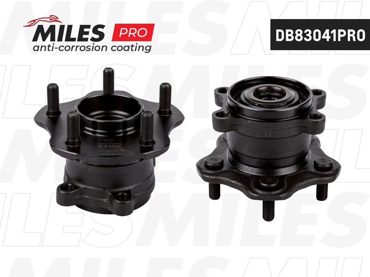 Ступица колеса с подшипником - Miles DB83041PRO