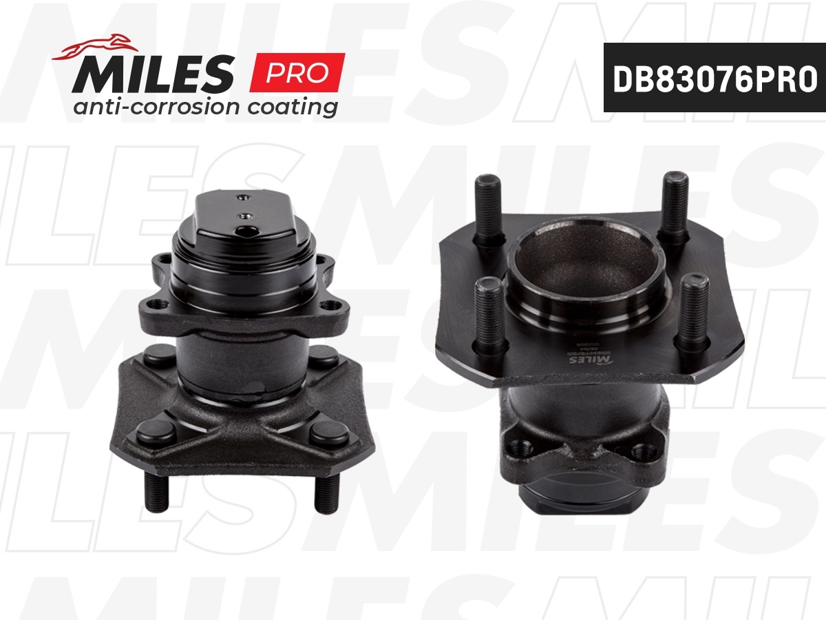 Ступица с подшипником задняя под abs, nissan tiida 07- . - Miles DB83076PRO