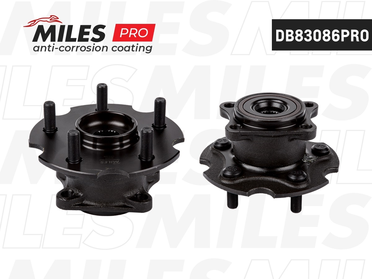 Ступица колеса с подшипником - Miles DB83086PRO